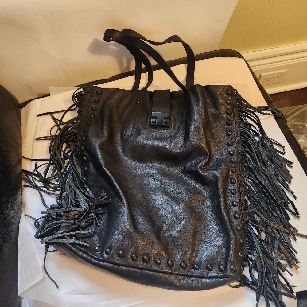 Loeffler Randall Locker Tote with Fringe BNWOT - Picture 2 of 16
